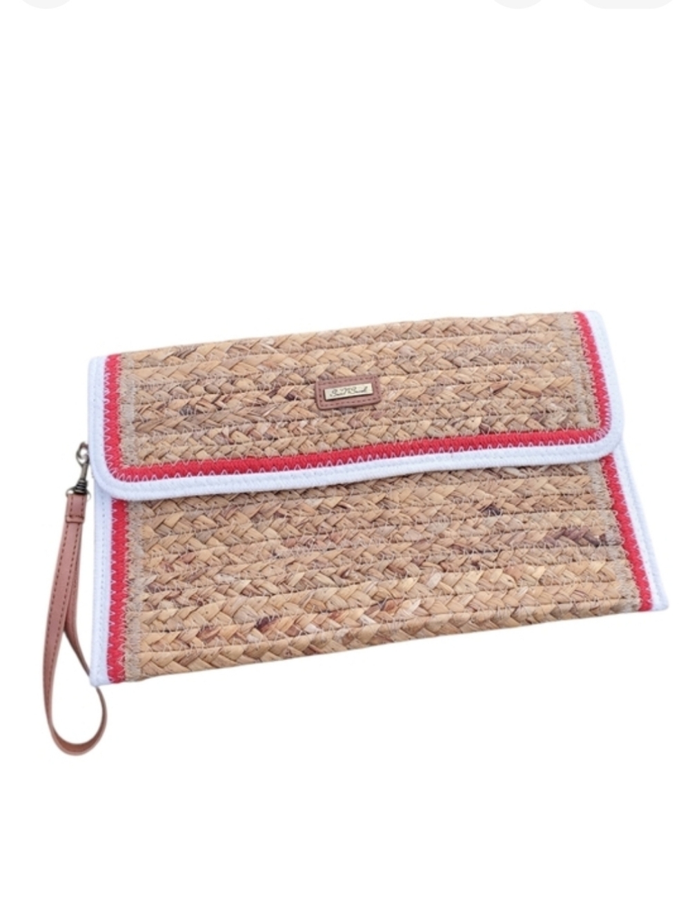 Sun'n'Sand Accessories Woven Clutch Handbag